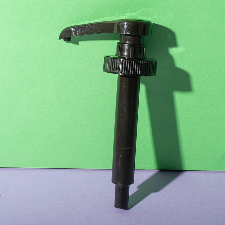 Pompa dosatrice zigrinata da 10 ml per sciroppo, filettatura 38/400 — vista 4