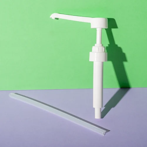 Pompa dosatrice MD liscia da 5 ml per sciroppo, filettatura 28/400 — vista principale